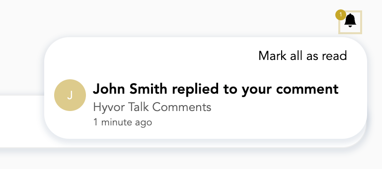 Comments Embed Notifications